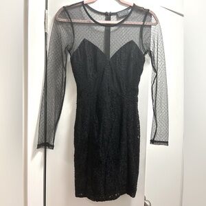 ASTR navy body con dress worn once. Size small.